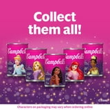 (4 pack) Campbell’s Condensed Kids Soup Disney Princess Cool Shapes Pasta, 10.5 oz