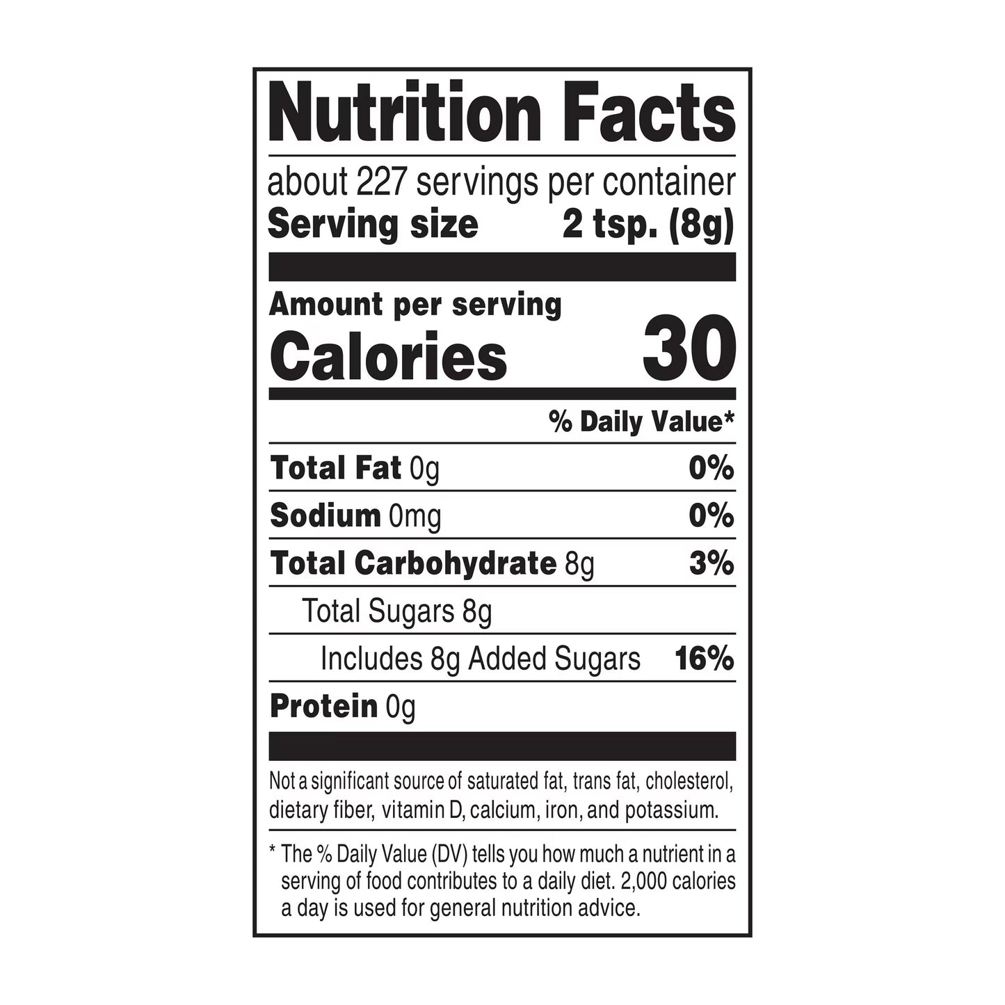 (3 pack) Great Value Organic Granulated Cane Sugar, 4 lbs
