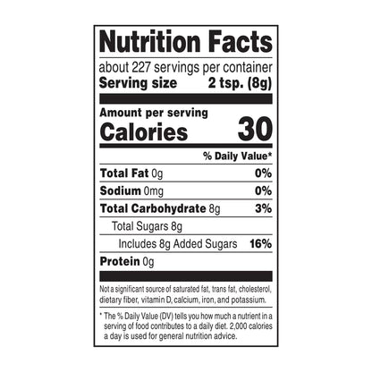 (3 pack) Great Value Organic Granulated Cane Sugar, 4 lbs