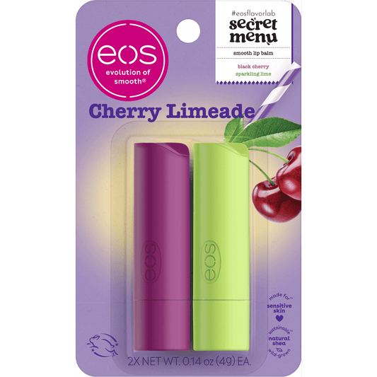 eos Cherry Limeade Lip Balm Stick - 0.28oz/2pk