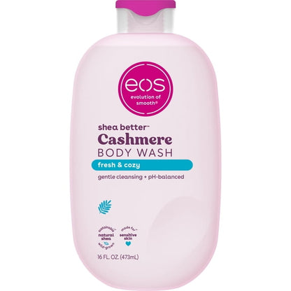 eos Fresh & Cozy Body Wash, Body Lotion, & Shave Oil Bundle
