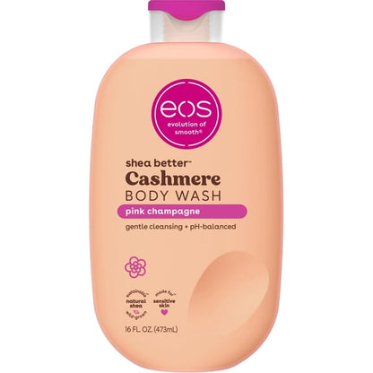 eos Pink Champagne Body Wash, Body Lotion, & Shave Oil Bundle