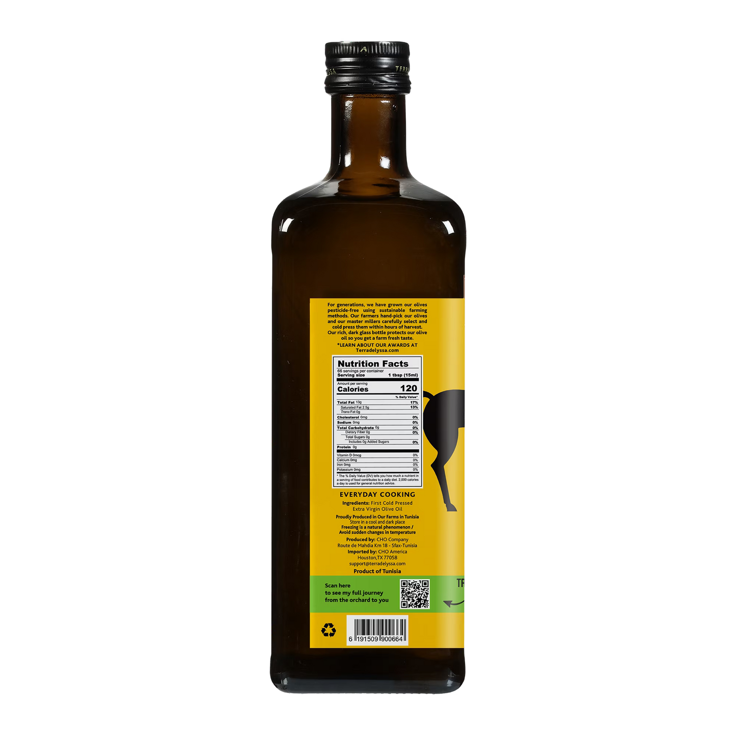 Terra Delyssa Extra Virgin Olive Oil, 34 fl. Oz