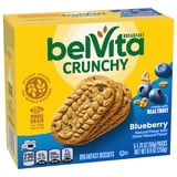 (3 pack) belVita Breakfast Bars Biscuits, Blueberry, 5 Packs (4 Biscuits Per Pack)