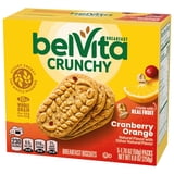 (3 pack) belVita Breakfast Bars Biscuits, Cranberry Orange, 5 Packs (4 Biscuits Per Pack)