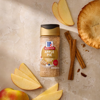 McCormick Apple Pie Finishing Sugar, 3.06 oz Bottle