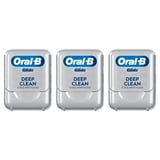 Oral‑B Floss, Glide Pro‑Health Deep Clean Waxed Dental Floss, Cool Mint, 40m, 3 Pack