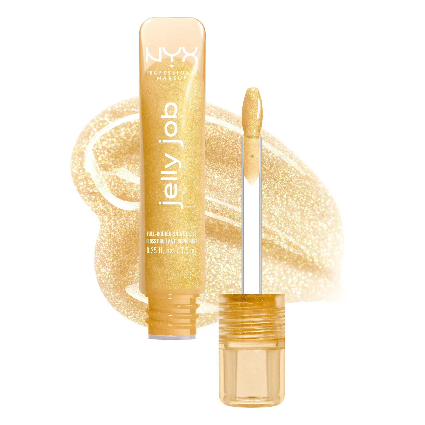 NYX Professional Makeup Jelly Job Lip Gloss, Glow Job 03