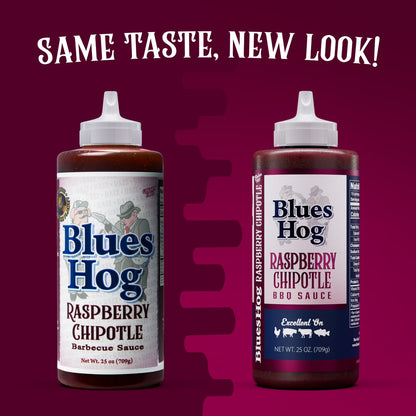 Blues Hog Raspberry Chipotle BBQ Sauce, Gluten-Free, 25 oz