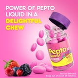 Pepto Bismol 5 - Symptom Stomach Relief, Berry Mint Chewable Tablets, 70 ct.
