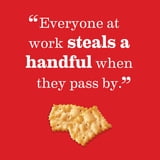 (3 pack) RITZ Toasted Chips Sour Cream and Onion Crackers, Party Snacks, Family Size, 11.4 oz