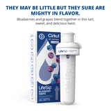Cirkul LifeSip Blueberry Grape Flavor Cartridge, Drink Mix, 1-Pack