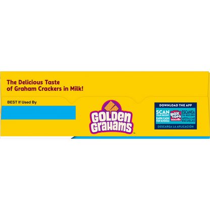 Golden Grahams Breakfast Cereal, Graham Cracker Taste, Family Size, 18.9 oz