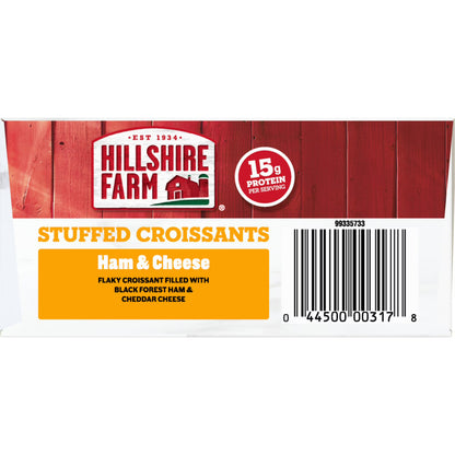 Hillshire Farm Ham & Cheese Stuffed Croissants, 8 oz, 2 Count (Frozen)