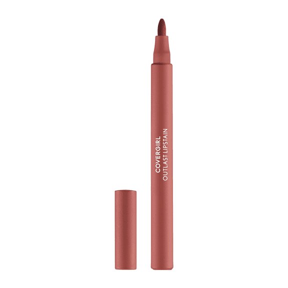 COVERGIRL Outlast Lipstain, 65 Natural Blush, Pink, 0.05 fl oz
