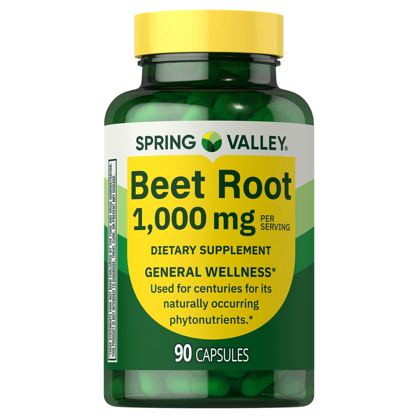 (2 pack) Spring Valley Beet Root Dietary Supplement, 1000 mg, 90 Count