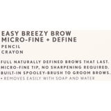 (4 pack) COVERGIRL Easy Breezy Brow Micro-Fine + Define Pencil, Soft Blonde