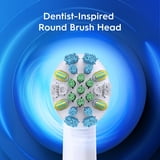 Oral-B Toothbrush, Vitality FlossAction Rechargeable Electric Toothbrush, White, Adults & Children 3+