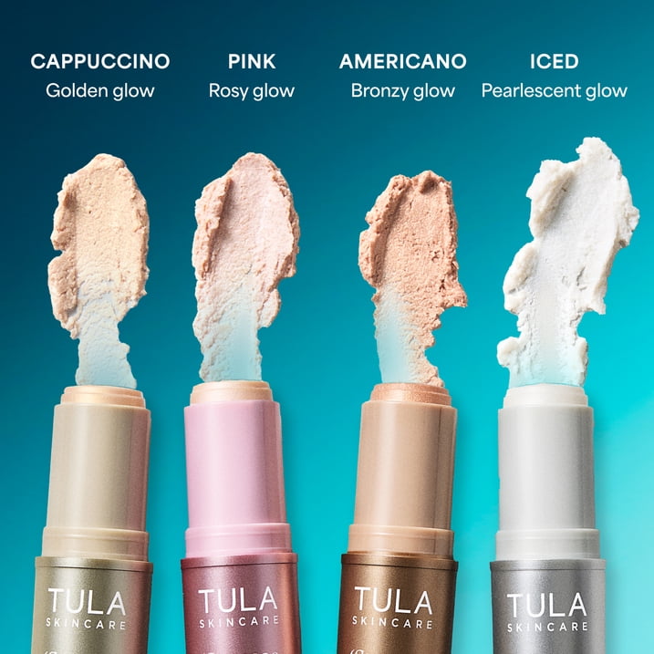 TULA Skin Care Spresso Energizing Eye Balm, Gold Cappuccino - Under Eye Treatment, 0.35 oz.