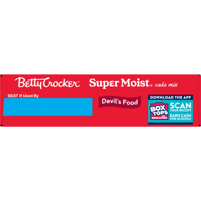 Betty Crocker Favorites Super Moist, Devil's Food, Cake Mix, 13.25 oz