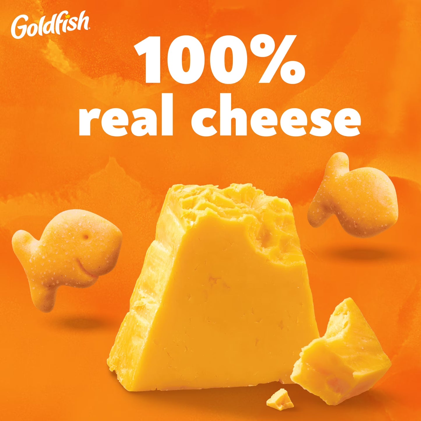Goldfish Cheddar Cheese Crackers, 27.3 oz Carton