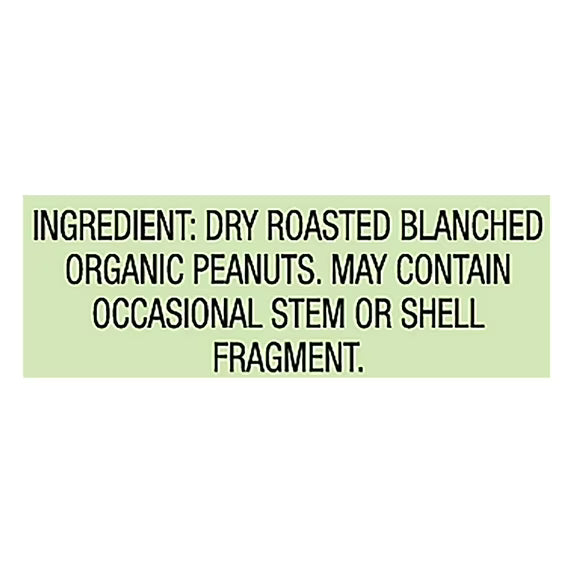 Once Again Organic Unsweetened Creamy Peanut Butter 16 oz