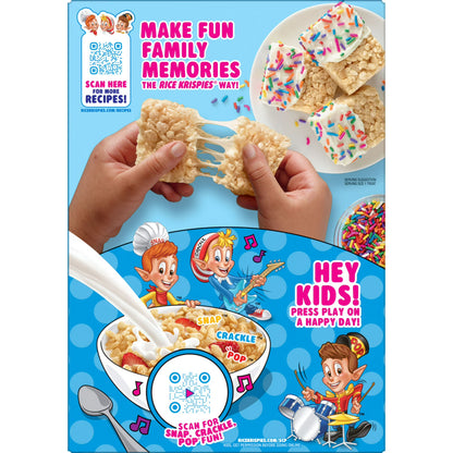 (8 pack) Kellogg's Rice Krispies Original Breakfast Cereal, 8 Vitamins and Minerals, 9 oz