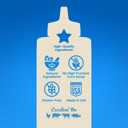 Blues Hog Champions' Blend BBQ Sauce, Gluten-free, 24 oz