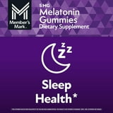 Member’s Mark Melatonin Gummies, 5 mg, Strawberry, 200 ct.
