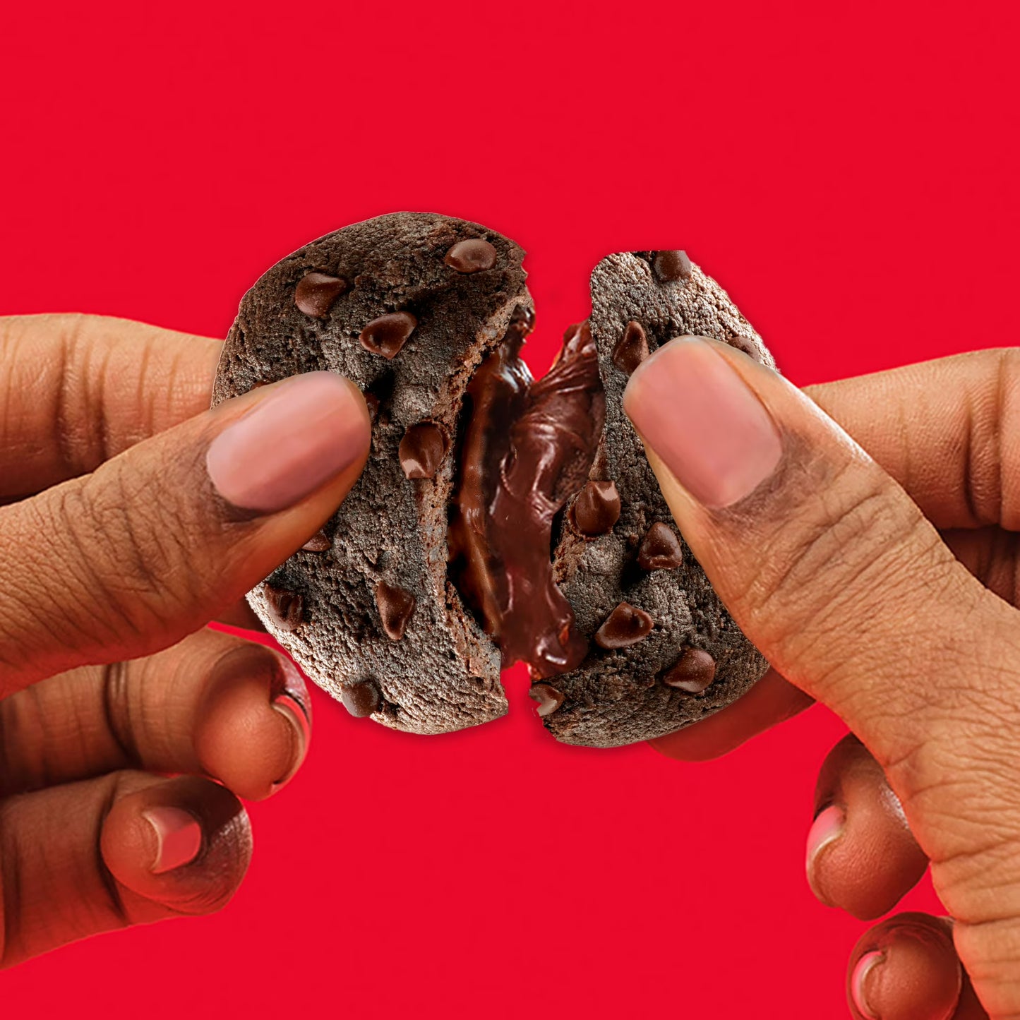 CHIPS AHOY! Chewy Chocolatey Hershey's Fudge Filled Soft Chocolate Chip Cookies, Family Size, 14.85 oz