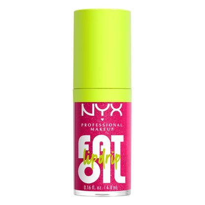 NYX Professional Makeup Fat Oil Lip Drip Hydrating Lip Gloss with Oil Blend, Supermodel, 0.16 fl oz