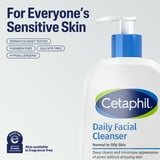 Cetaphil Travel Size Daily Facial Cleanser Face Wash for Sensitive, Normal to Oily Skin, 2 oz