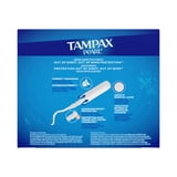 (3 pack) Tampax Pearl Tampons with LeakGuard Braid, Super Absorbency, 50 Count