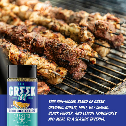 Fire & Smoke Society The Greek Seasoning, 4.7 oz