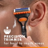 Gillette Fusion5 Razor Blade Refill ,Manual Razor Men , 4 count