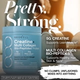 NeoCell Creatine + Multi Collagen Bio-Peptides Protein Unflavored Powder, 19 oz (540 g)