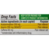 Equate Extra Strength Headache Relief Caplets with Acetaminophen, Aspirin, and Caffeine, 24 Count