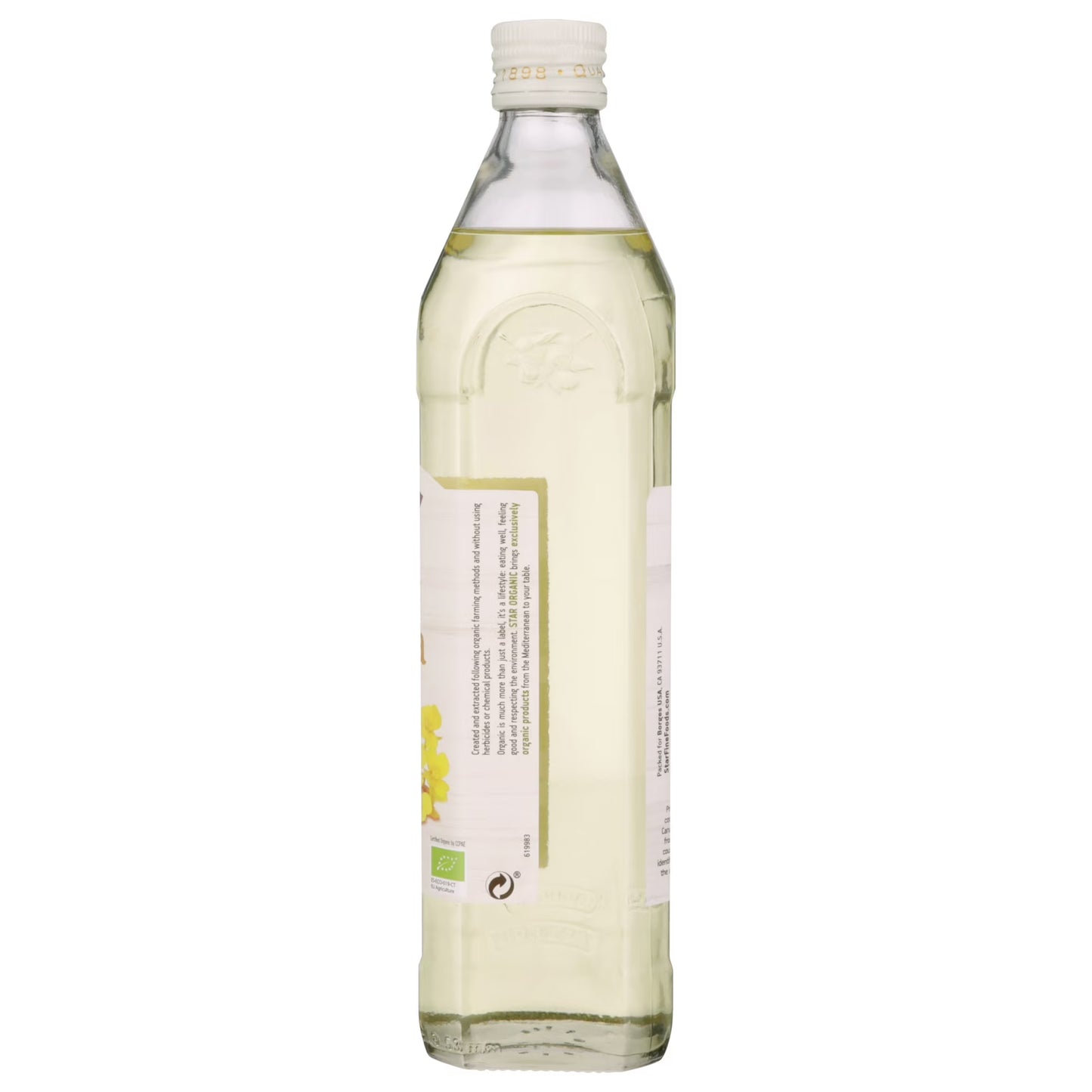 Star Organic Canola Refined Oil, 750ml Bottle