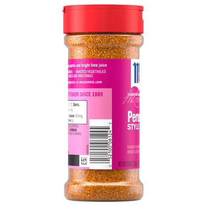 McCormick Peruvian Style Seasoning, 5.48 oz Bottle