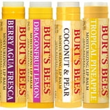 Burt's Bees 100% Natural Origin Moisturizing Lip Balm, Tropical Variety Pack, 4 Tubes