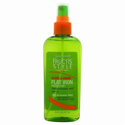 Garnier Fructis Flat Iron Perfector Straightening Mist Hair Sprays Argan Oil All Hair Types 6 fl oz