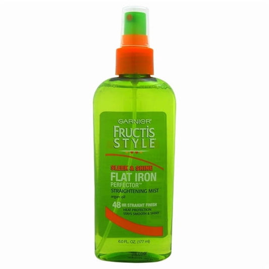 Garnier Fructis Flat Iron Perfector Straightening Mist Hair Sprays Argan Oil All Hair Types 6 fl oz