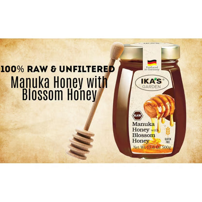 Ika's Garden Raw Manuka with Blossom Honey
