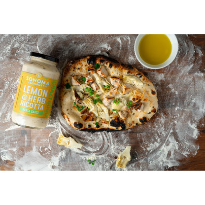 Sonoma Gourmet Lemon and Herb Ricotta Pasta Sauce 24.5 Ounce