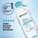 (2 pack) Garnier SkinActive Micellar Cleansing Water All in 1 Waterproof Makeup Remover, Face Cleanser, 13.5 fl oz
