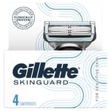 Gillette SkinGuard Men's Razor Blades, 4 Blade Refills