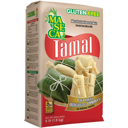 MASECA Tamal Instant Corn Masa Flour, 4 Lb Bag