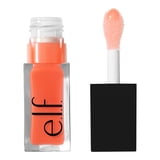 (4 pack) e.l.f. Glow Reviver Lip Oil, Coral Fixation, 0.25 fl. oz.