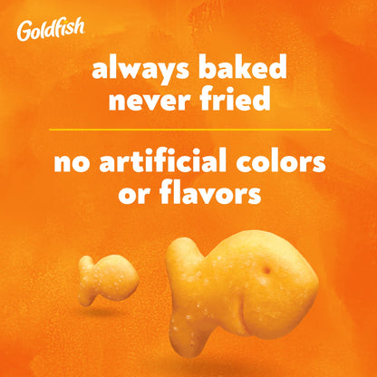 Goldfish Cheddar Baked Snack Crackers, 20 Count, 1 oz