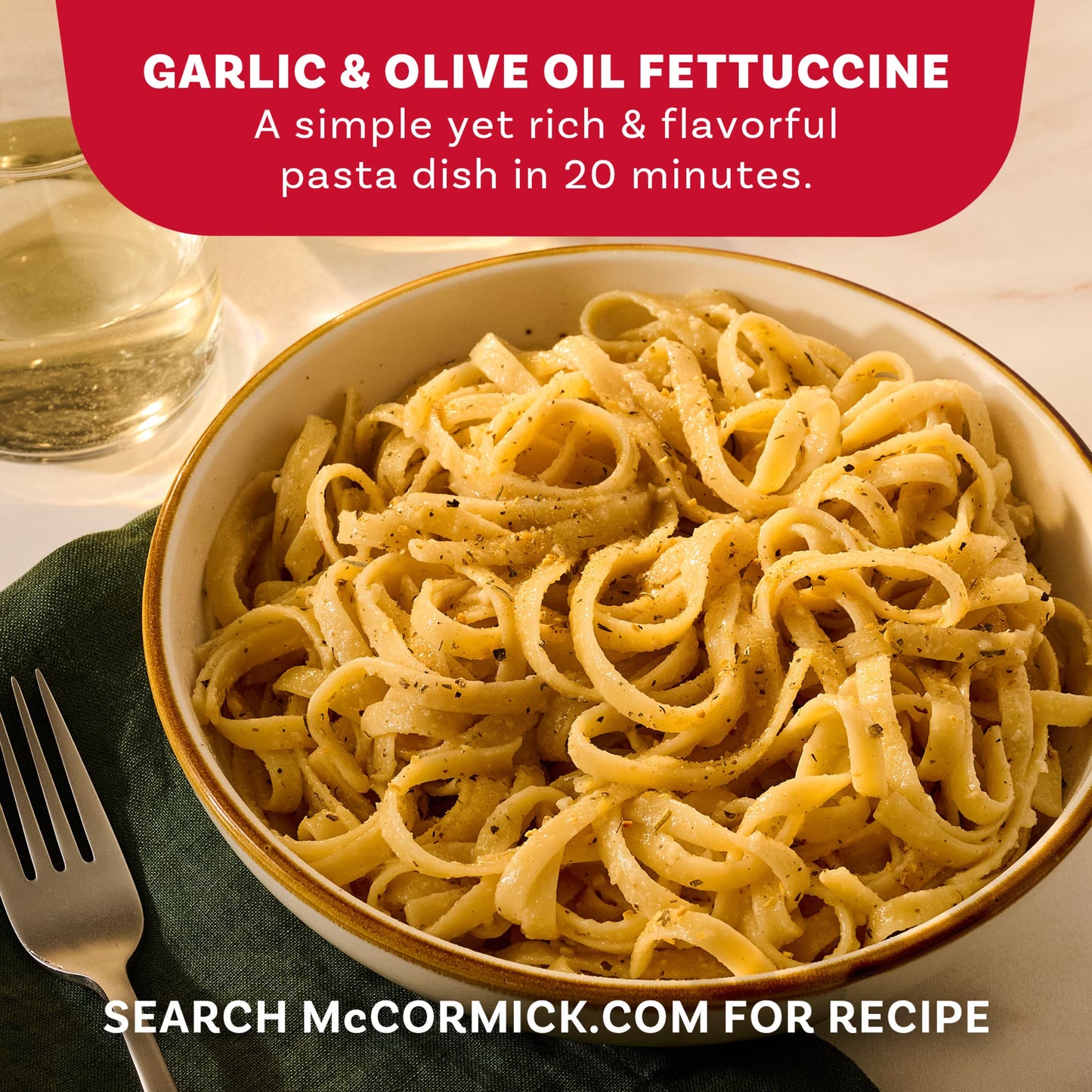 McCormick Garlic and Olive Oil Seasoning Blend, 5.25 oz Bottle